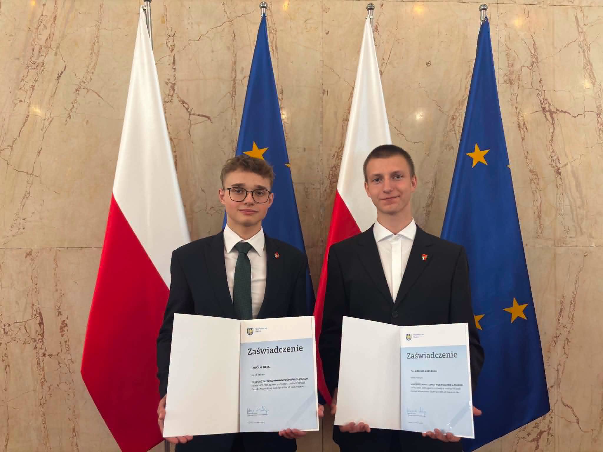 Uczniowie TZN w Sejmiku Młodzieżowym