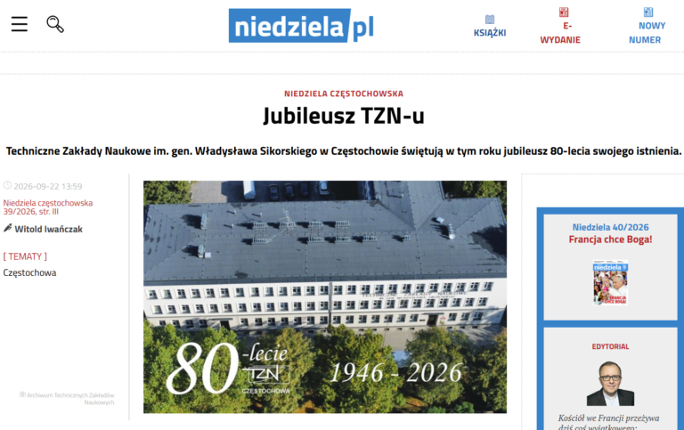 O naszym Jubileuszu piszą media